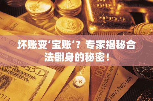 济南坏账变‘宝账’？专家揭秘合法翻身的秘密！
