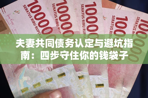 济南夫妻共同债务认定与避坑指南：四步守住你的钱袋子