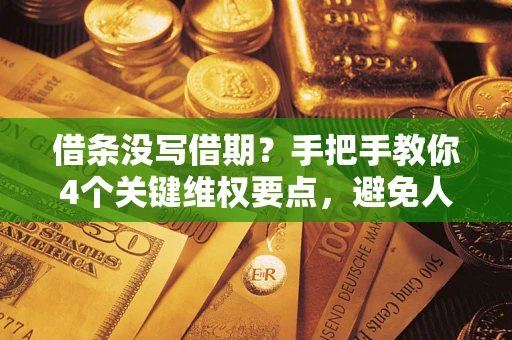 济南借条没写借期？手把手教你4个关键维权要点，避免人财两空