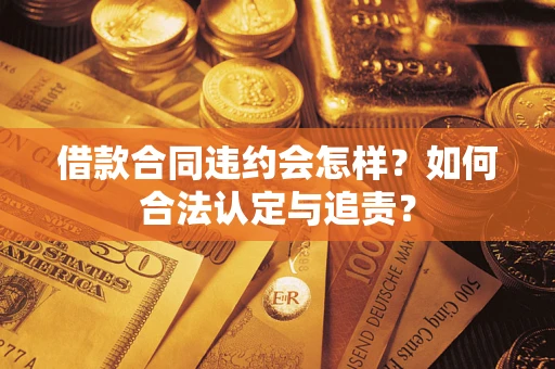 济南借款合同违约会怎样？如何合法认定与追责？