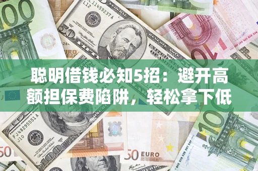 济南聪明借钱必知5招：避开高额担保费陷阱，轻松拿下低息贷款