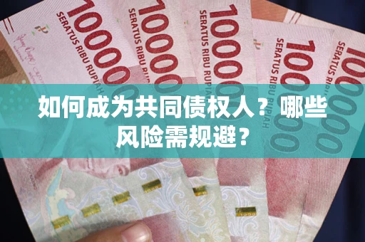济南如何成为共同债权人？哪些风险需规避？