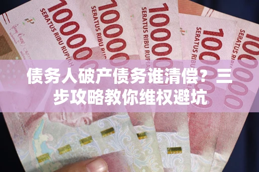 济南债务人破产债务谁清偿?三步攻略教你维权避坑 济南债务人破产债务谁清偿?三步攻略教你维权避坑